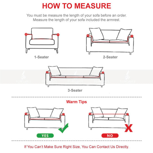 Fitted Micro Mesh Sofa Cover