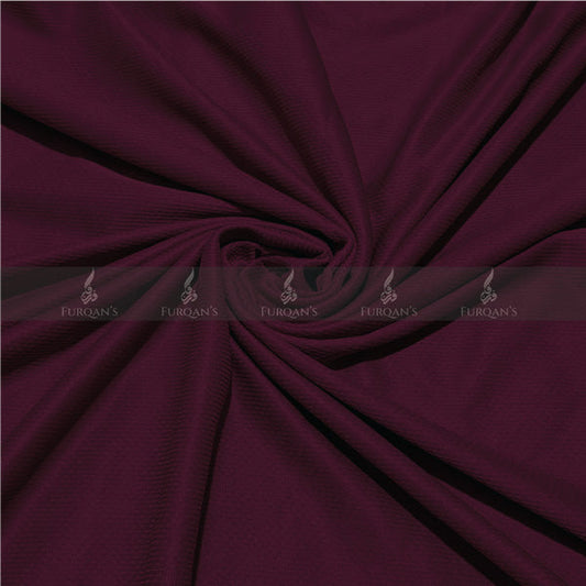 Frill Style Micro Mesh Sofa Cover (Maroon Color)