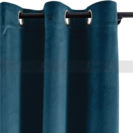 Premium Velvet Curtains (Zink Color)