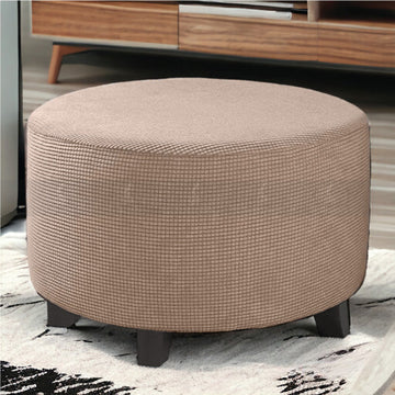 Round Bubble Stuff Fitted Stool Cover